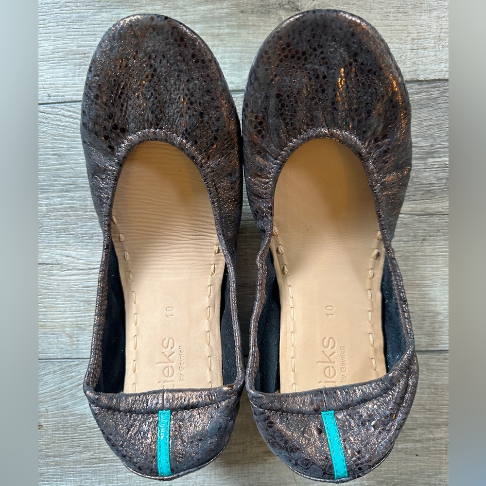 Brand New Tieks Ember Flats size 10